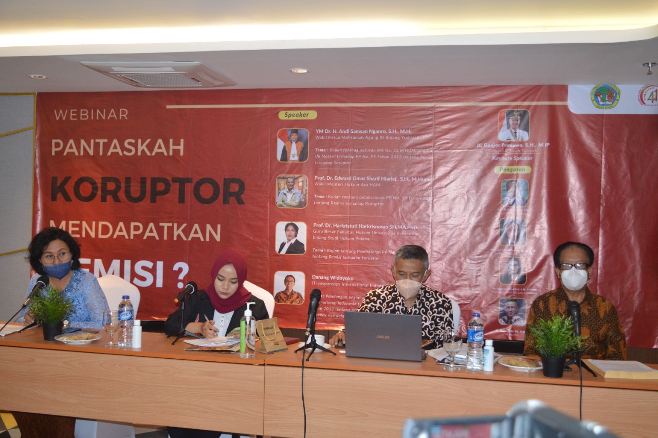Untag Kupas Kepantasan Koruptor Dapat Remisi.