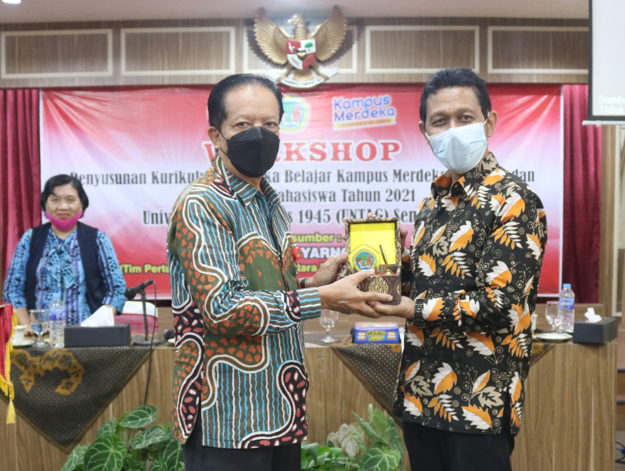 Untag Gelar Workshop Penyusunan Kurikulum MBKM dan Pertukaran Mahasiswa.