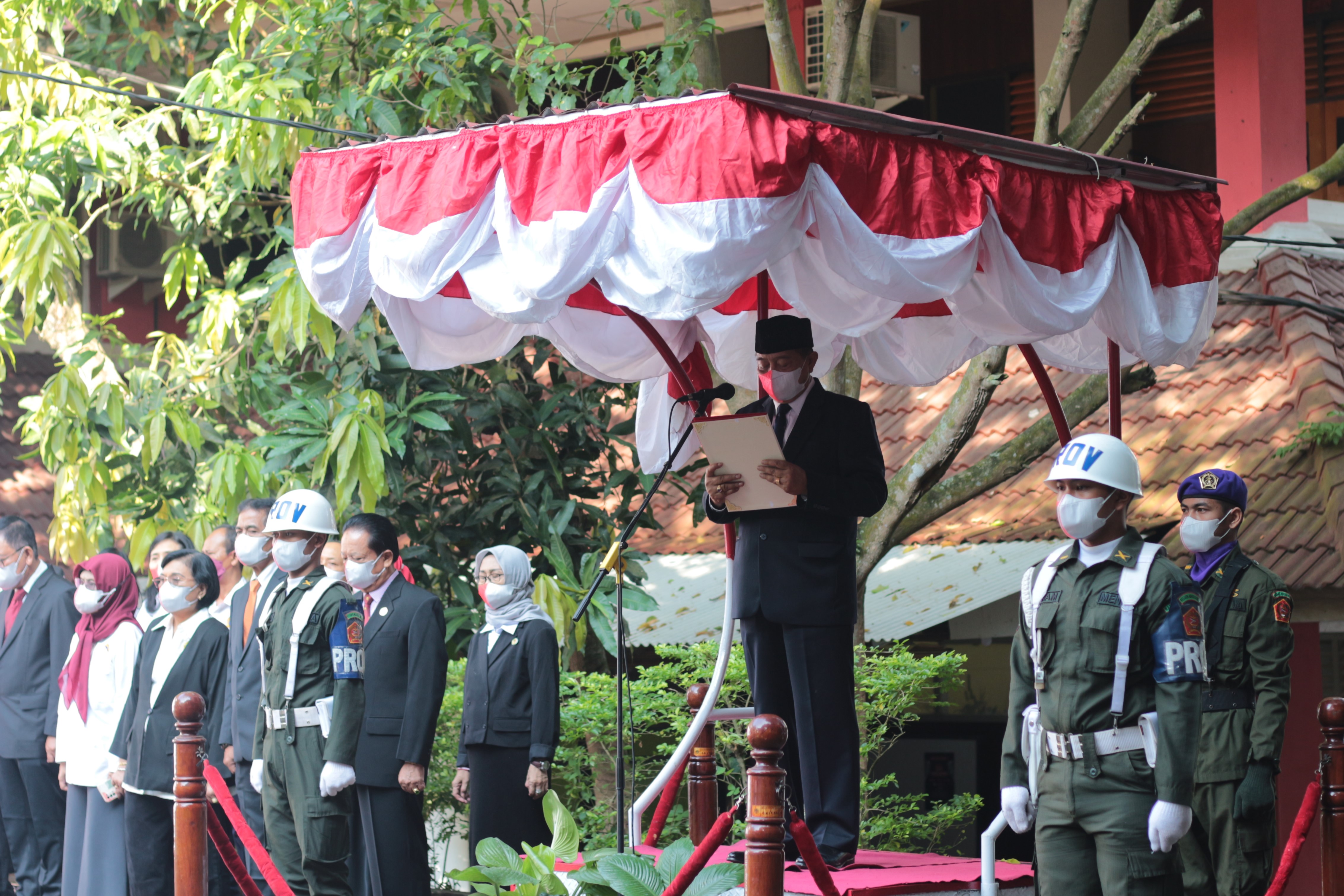 Doa Kebangsaan Lintas Agama Warnai Upacara Kemerdekaan RI Di YPP 17 Semarang