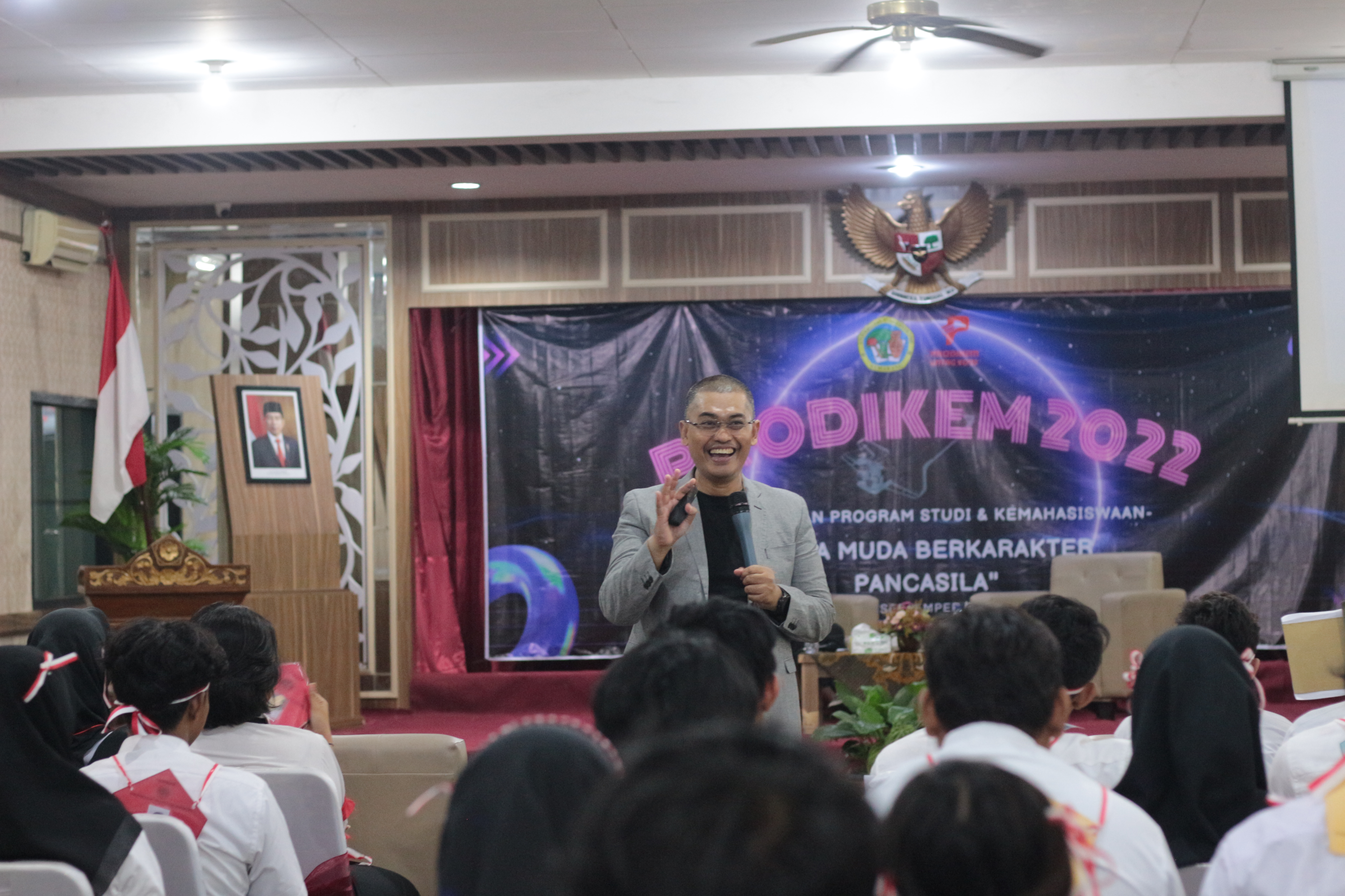 Mahasiswa Baru Untag Dibekali Nilai Nilai Pancasila