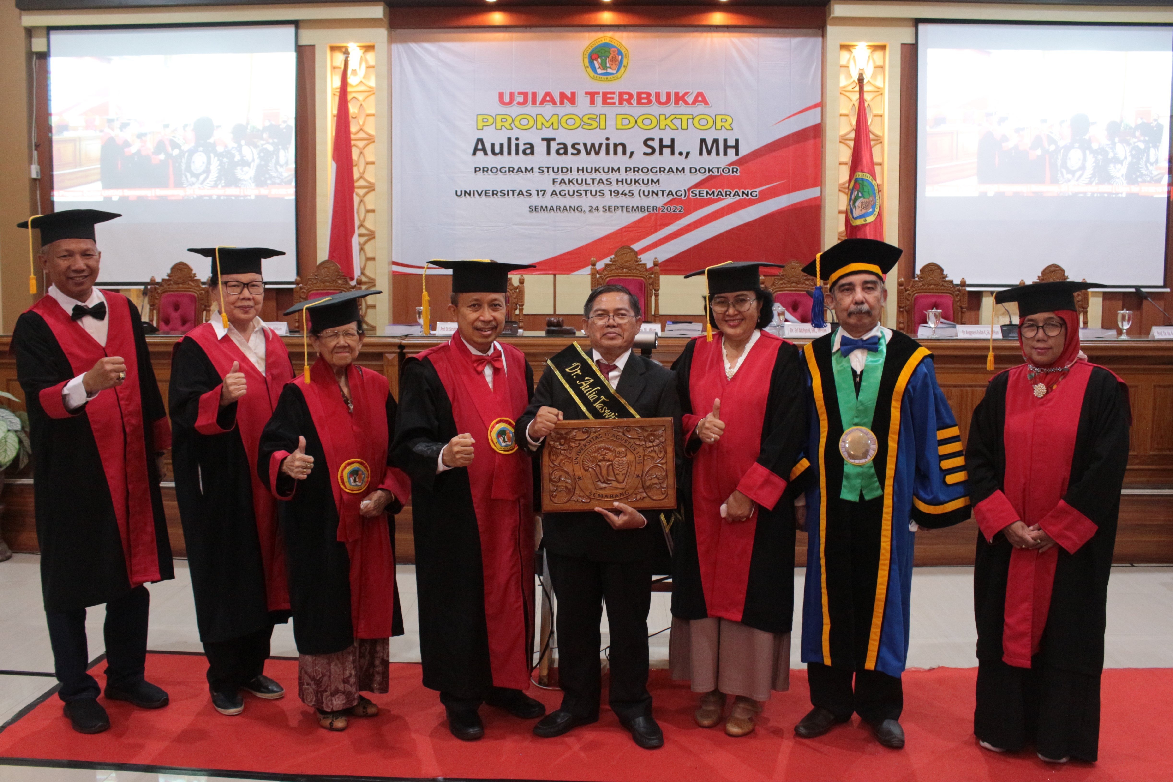 CEO Awalindo Fondation Raih Gelar Doktor di Untag Semarang