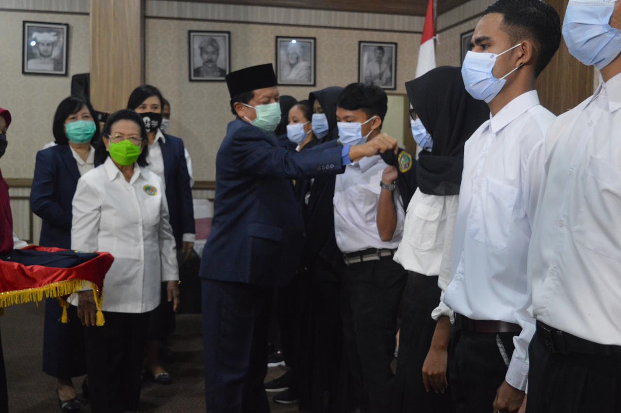 Untag Gelar Kuliah Umum Mahasiswa Baru.