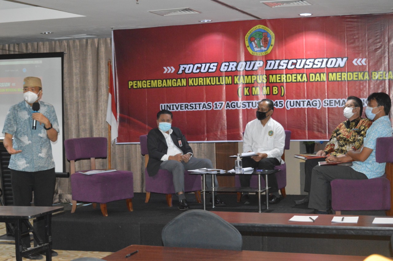 Untag Kembangkan Kurikulum Merdeka Belajar Kampus Merdeka.