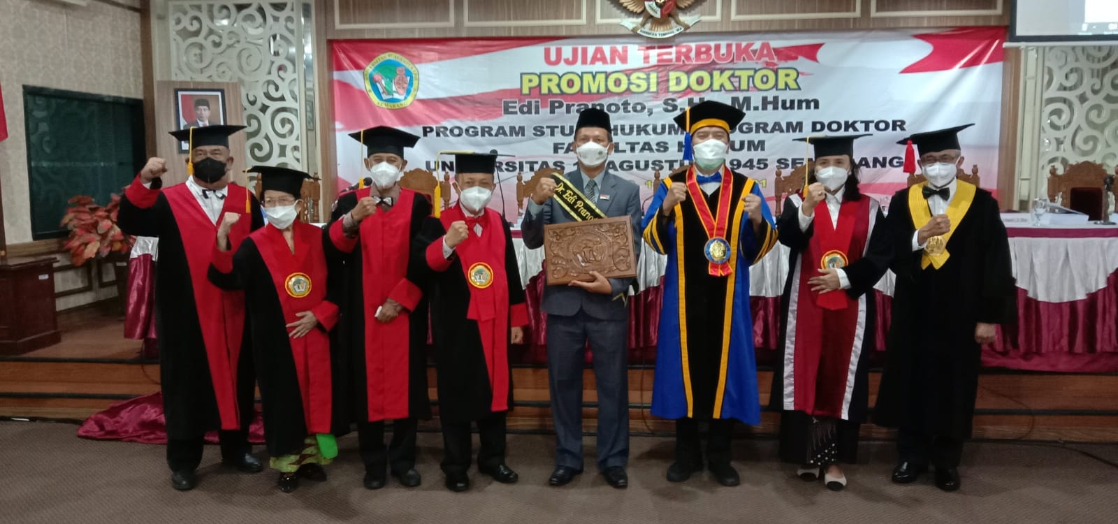 Teliti LSM dan Ormas, Edi Pranoto Raih Doktor.