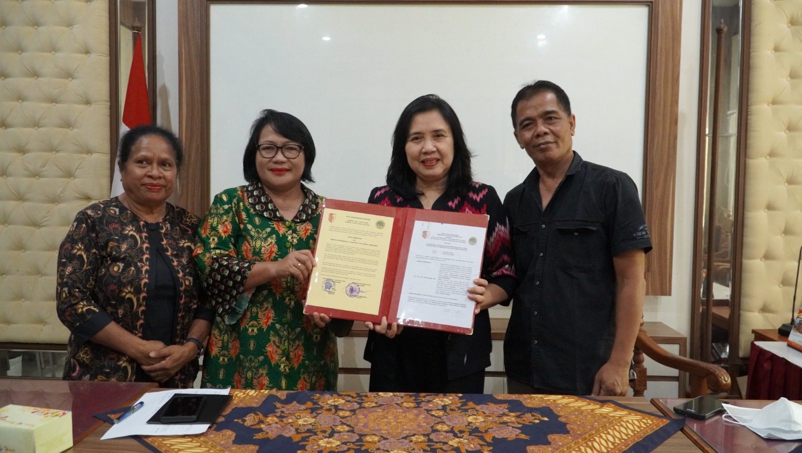 Untag Gandeng Pemkab Merauke Upayakan Penambahan Kuota Beasiswa