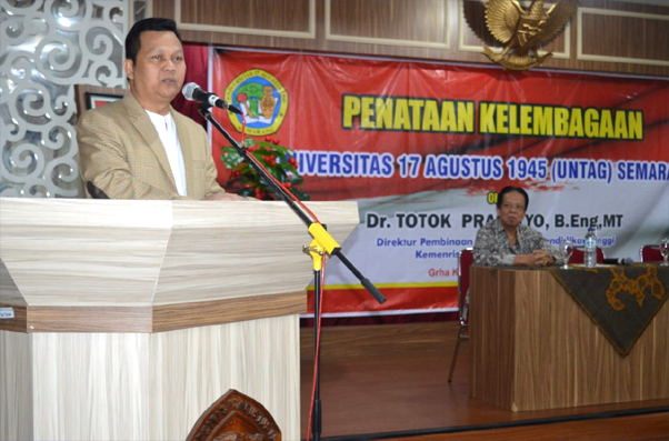 Direktur Kelembagaan Dikti Sarankan Memimpin Dengan Cinta Kasih