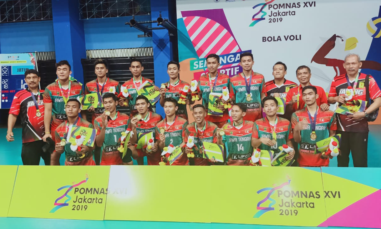 Tim Voli Untag Juara 1 Pomnas 2019